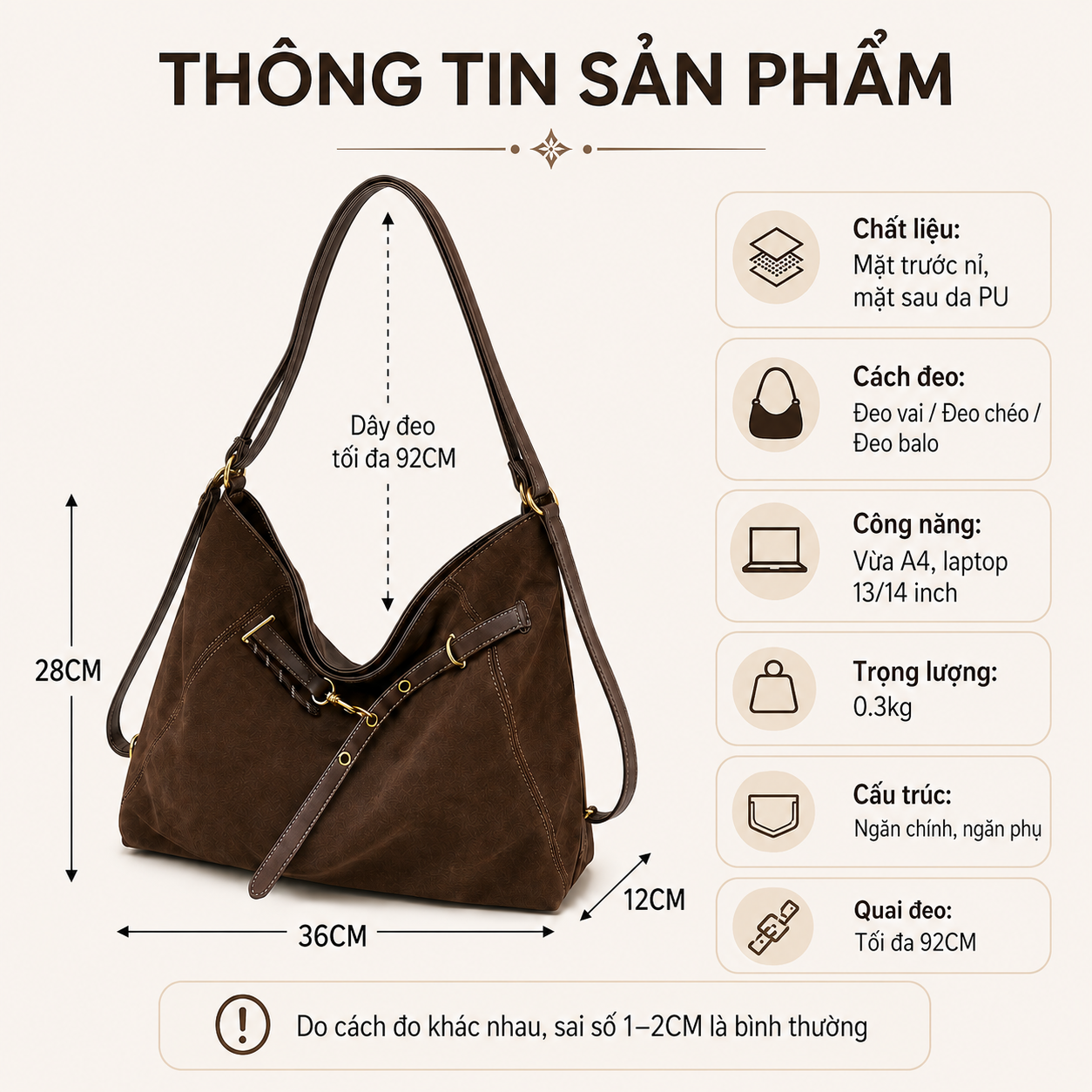 Túi Mang 3 kiểu - Ảnh 2