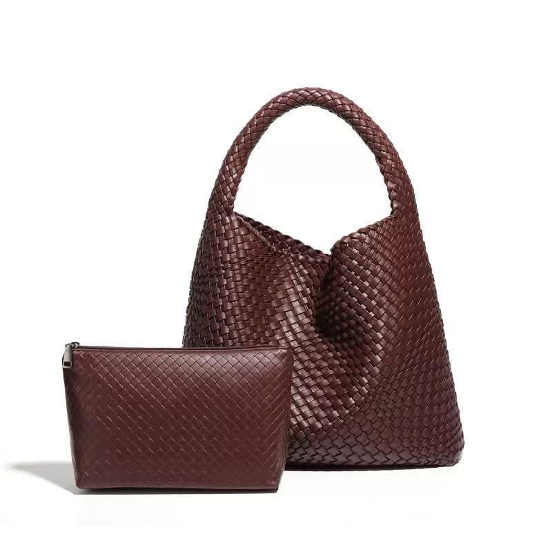 Túi Tote Đan Tông Tối - Ảnh 3