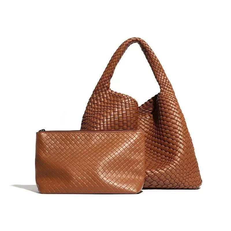 Túi Tote Đan Tông Tối - Ảnh 6